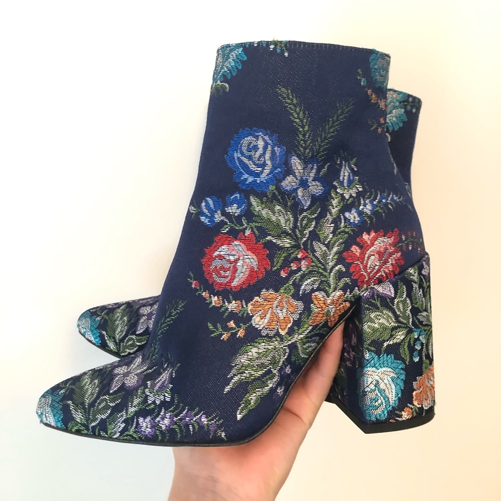 Zara Embroidered Boots - image 2
